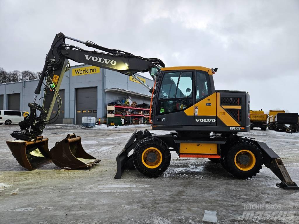 Volvo EWR 150 Gumikerekes kotrók
