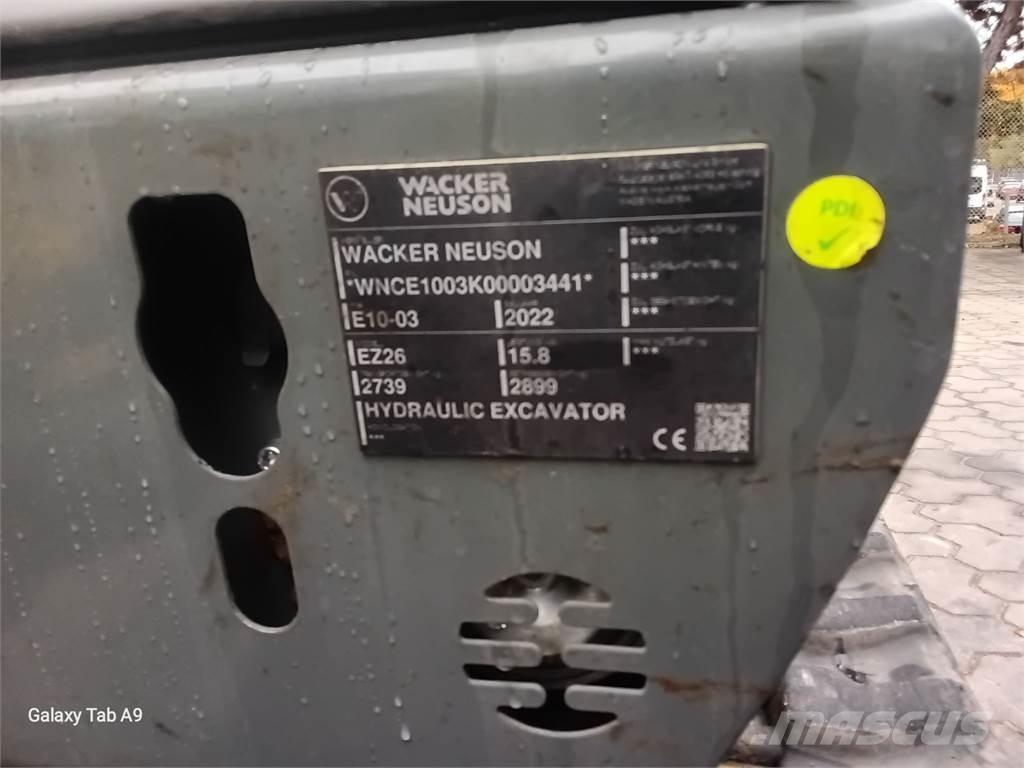 Wacker Neuson EZ26 Lánctalpas kotrók