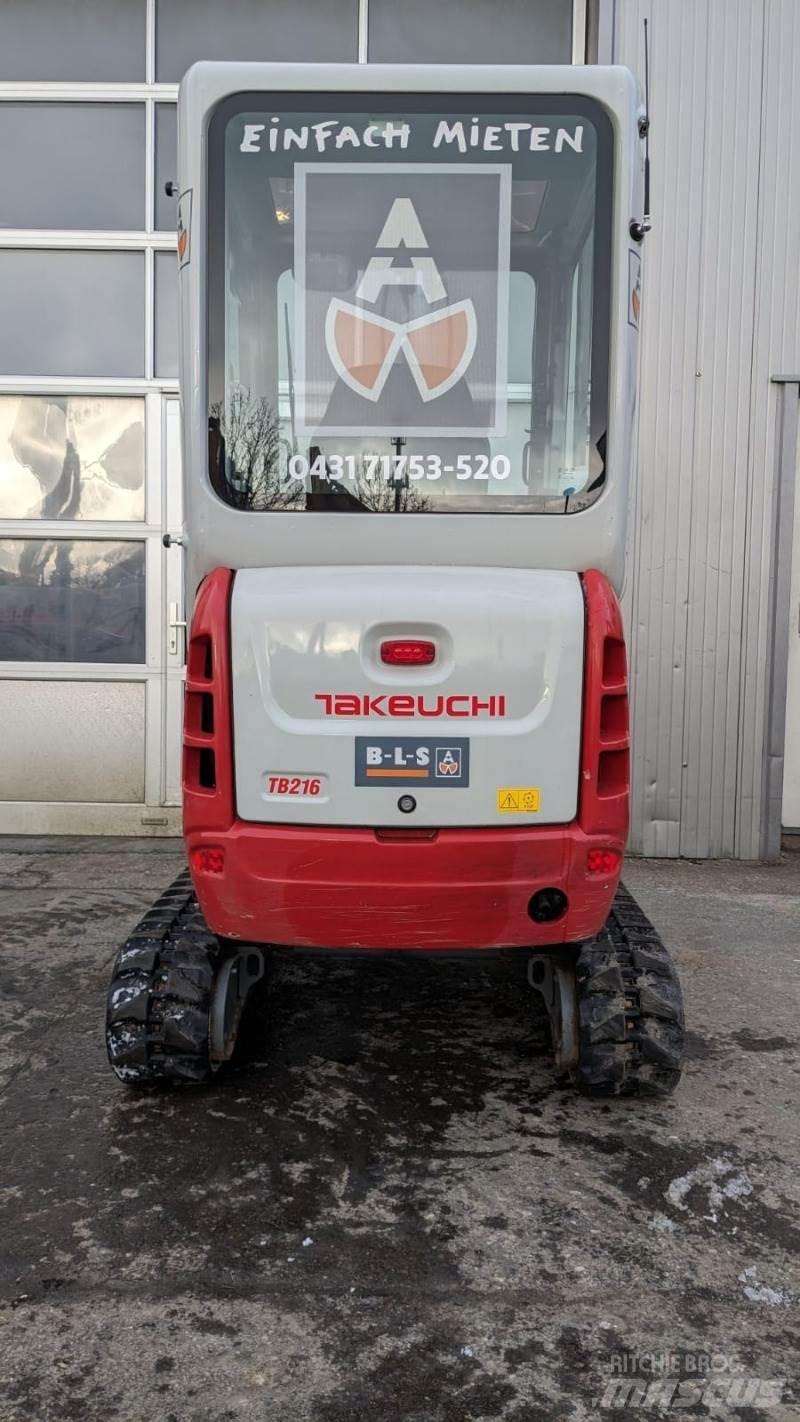 Takeuchi TB216AV4 Mini kotrók < 7t
