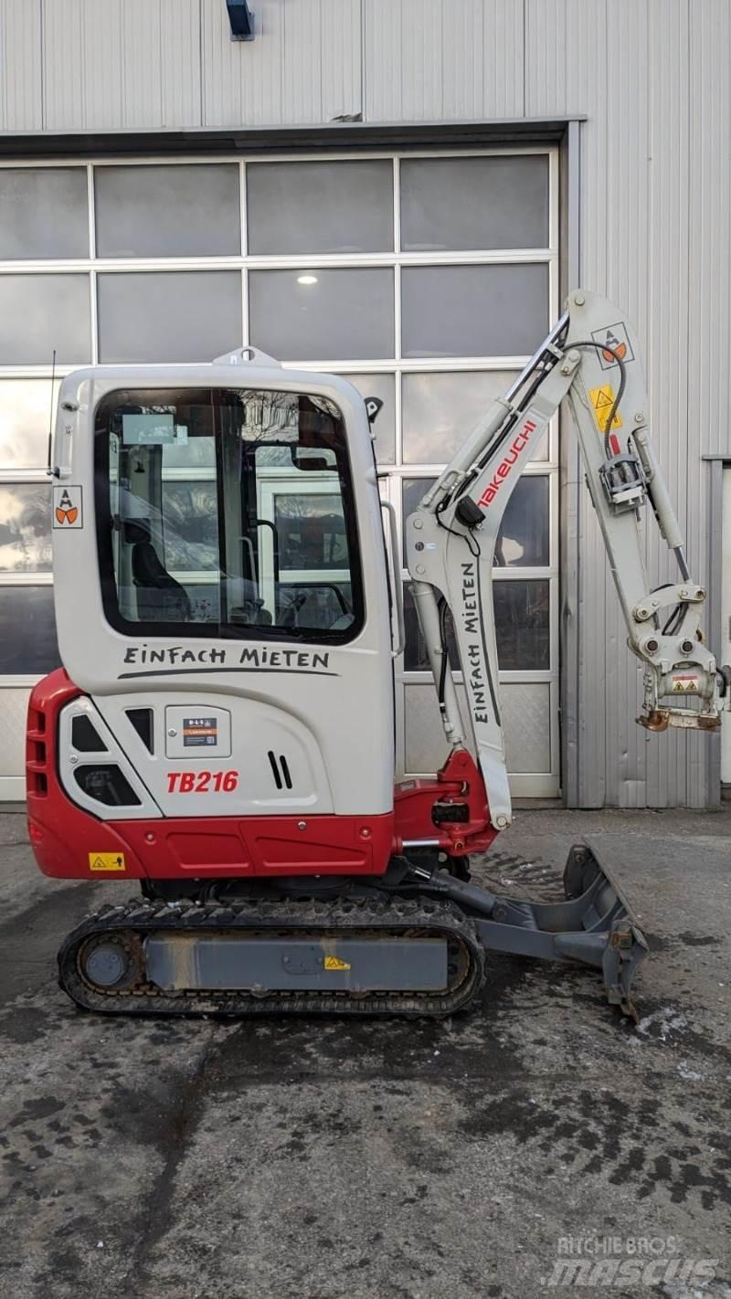 Takeuchi TB216AV4 Mini kotrók < 7t