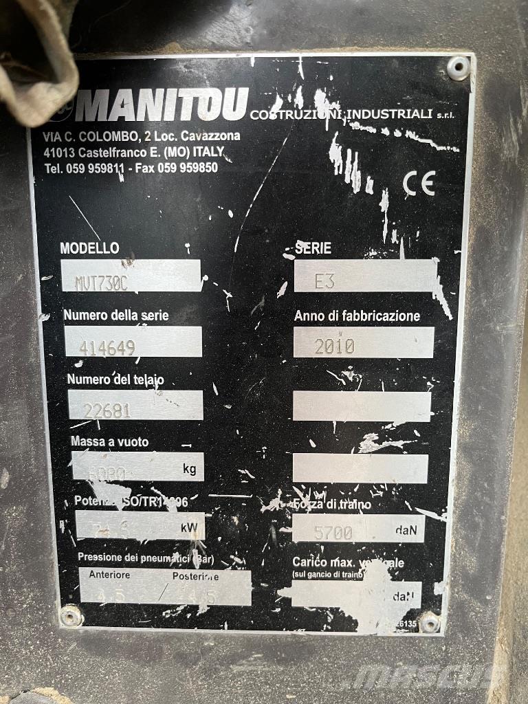 Manitou MVT 730 Traktorok