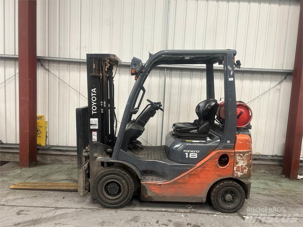 Toyota 02-8FGF18 Gázüzemű targoncák