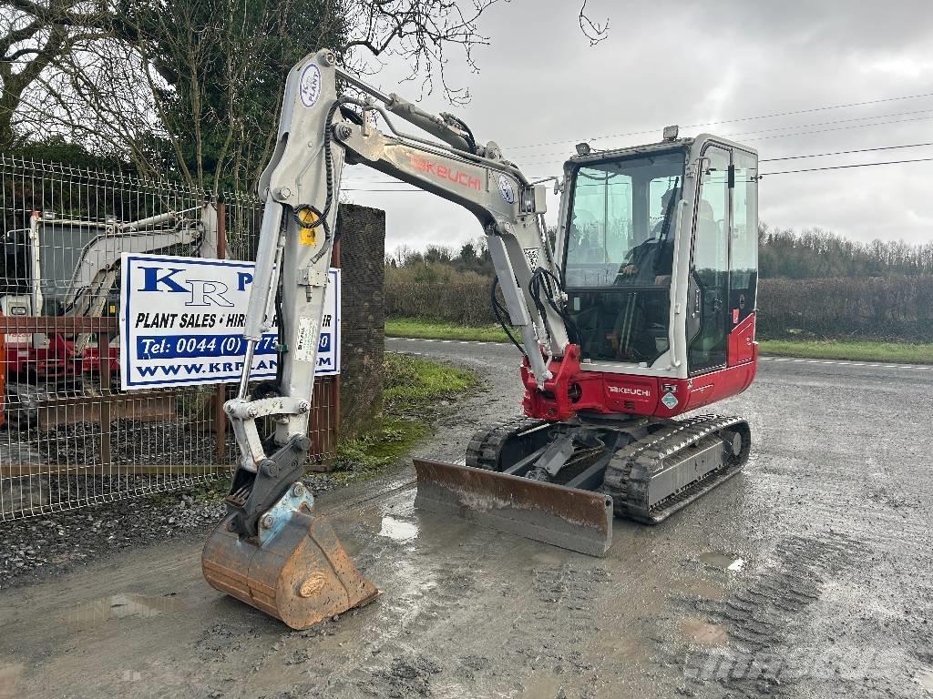 Takeuchi TB 230 Mini kotrók < 7t