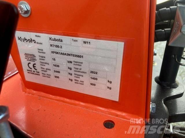 Kubota RT100-2 Gumikerekes homlokrakodók