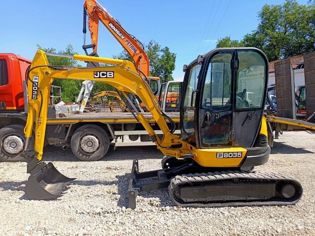JCB 8035 ZTS Mini kotrók < 7t