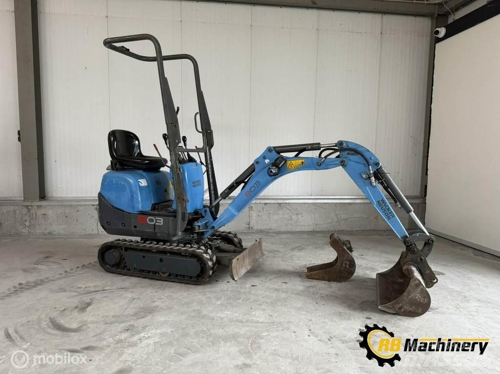 Wacker Neuson 803 Mini kotrók < 7t