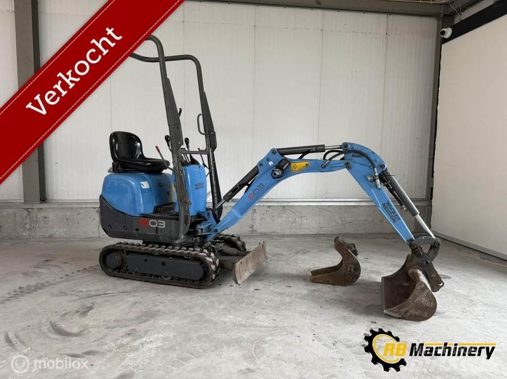 Wacker Neuson 803 Mini kotrók < 7t