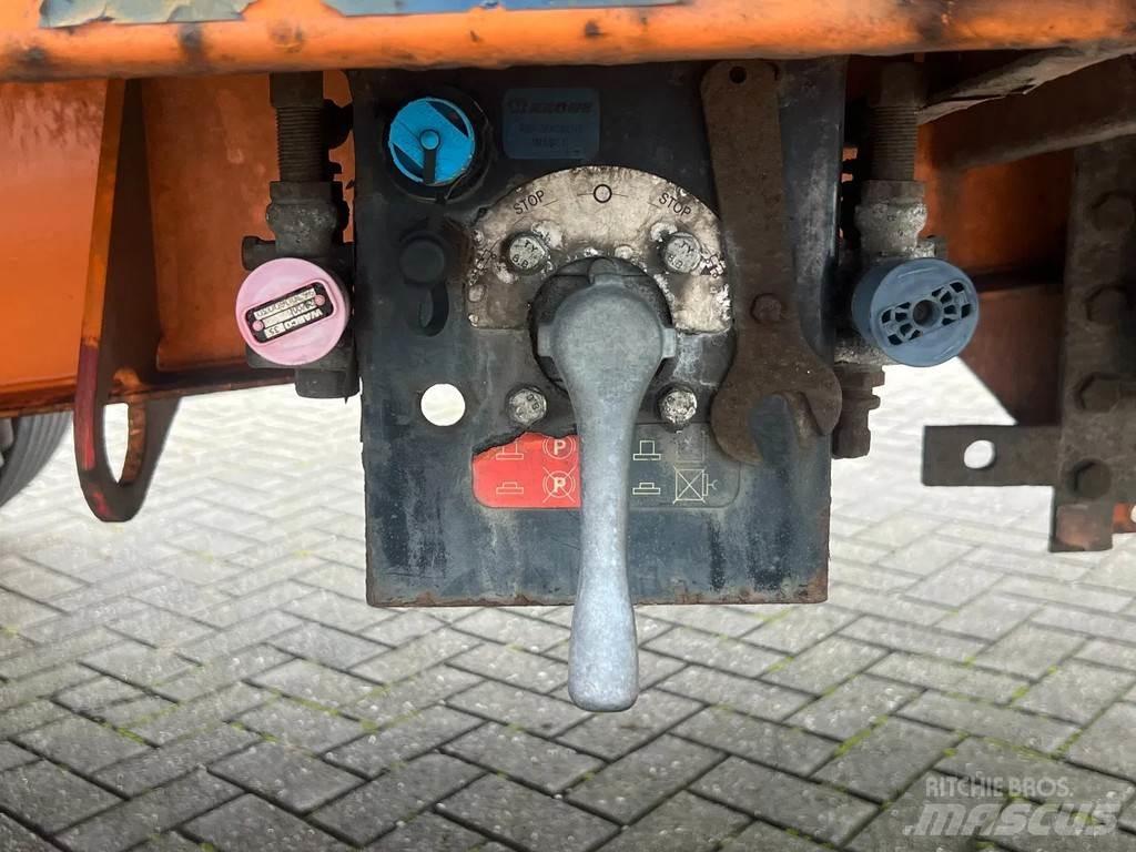 Krone + 3 AXEL + MEGA Elhúzható ponyvás félpótkocsik
