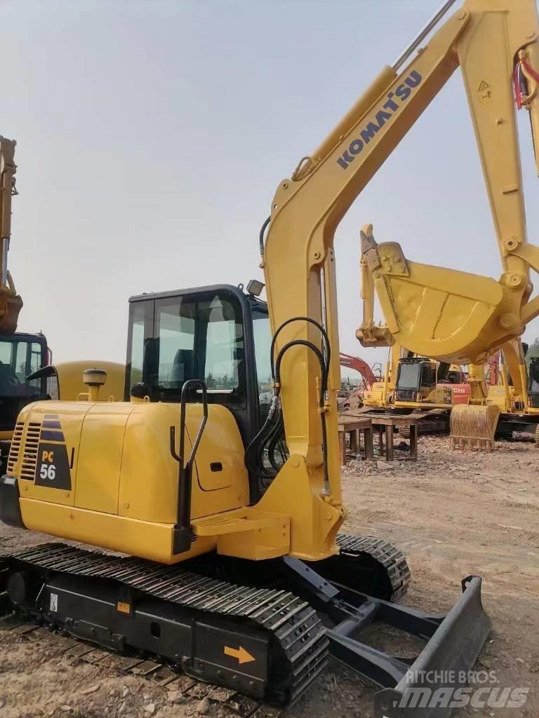 Komatsu PC56-7 Lánctalpas kotrók