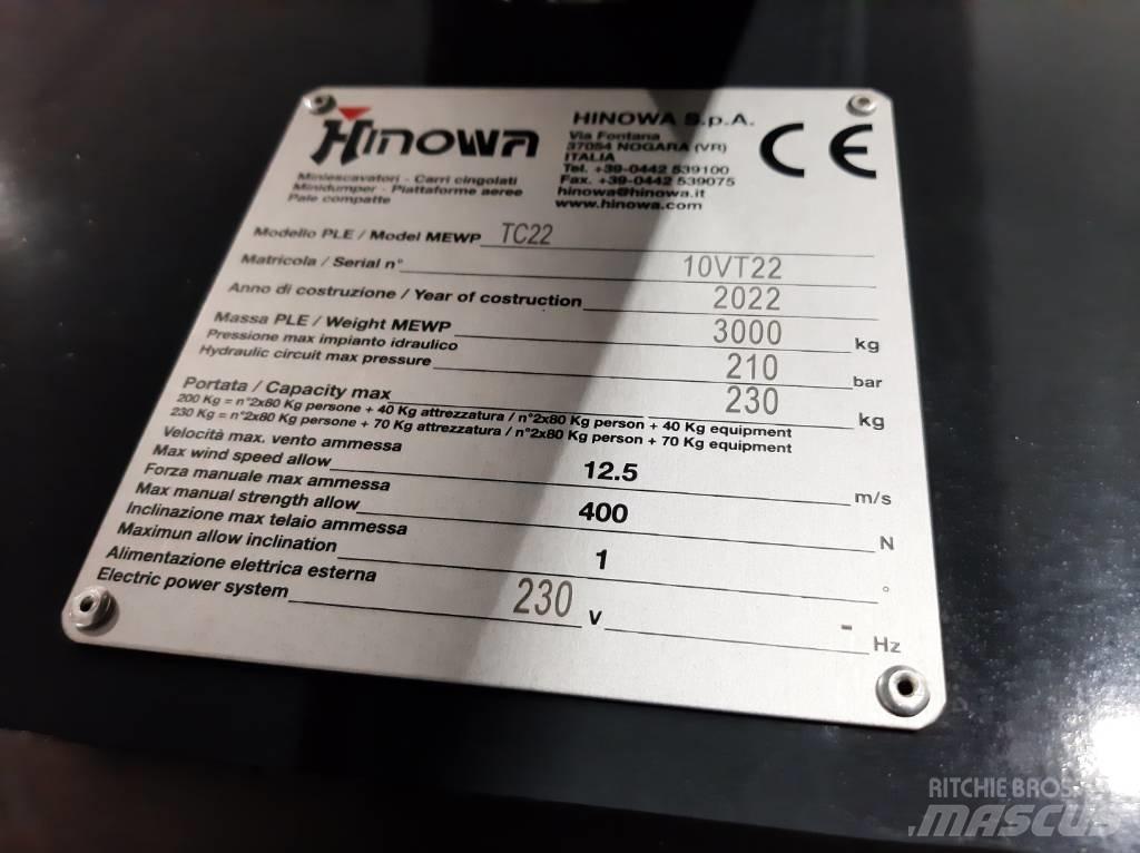 Hinowa TC 22 N Teleszkópos emelők