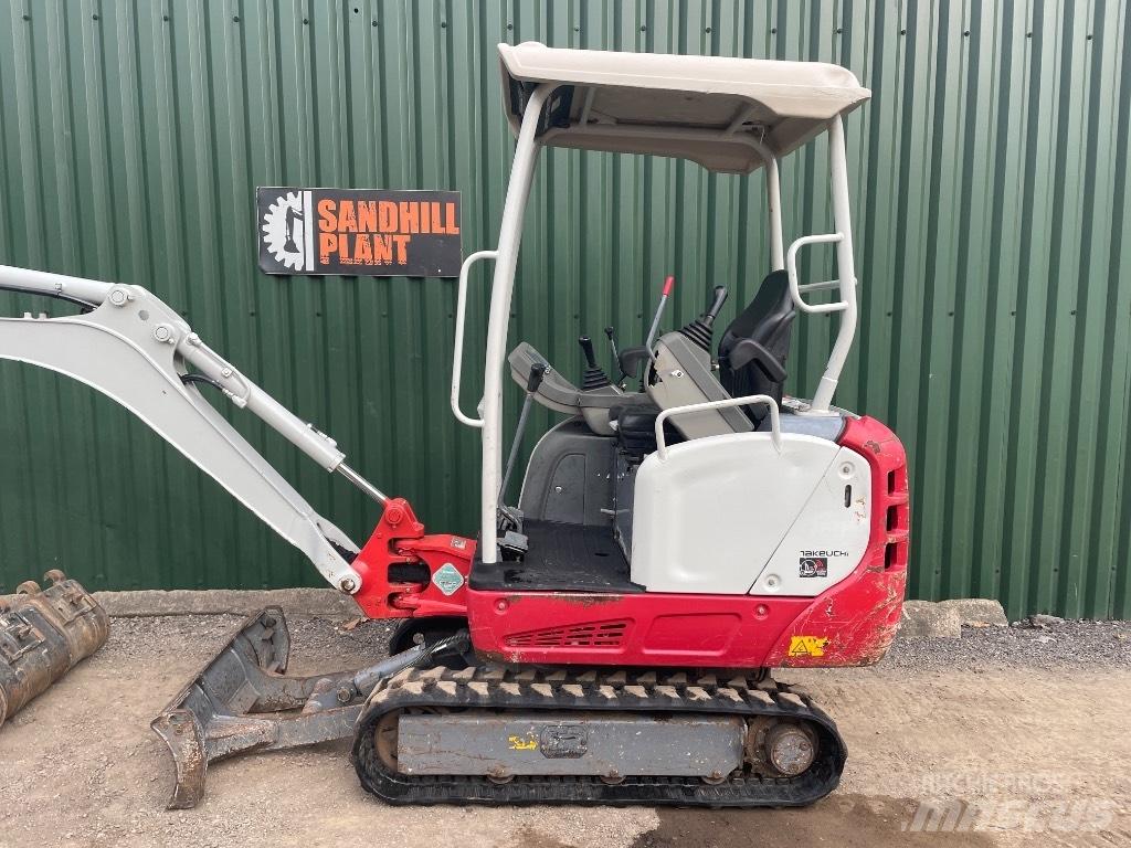 Takeuchi TB 216 Mini kotrók < 7t