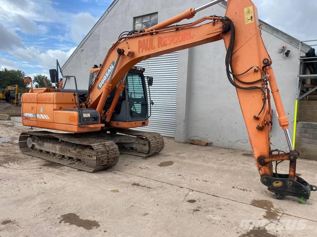 Doosan DX 140 LC-3 Lánctalpas kotrók