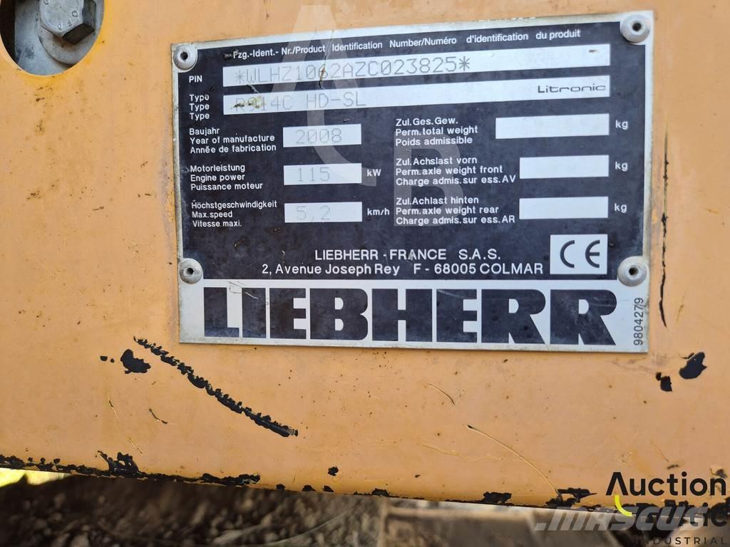Liebherr R 914 Lánctalpas kotrók