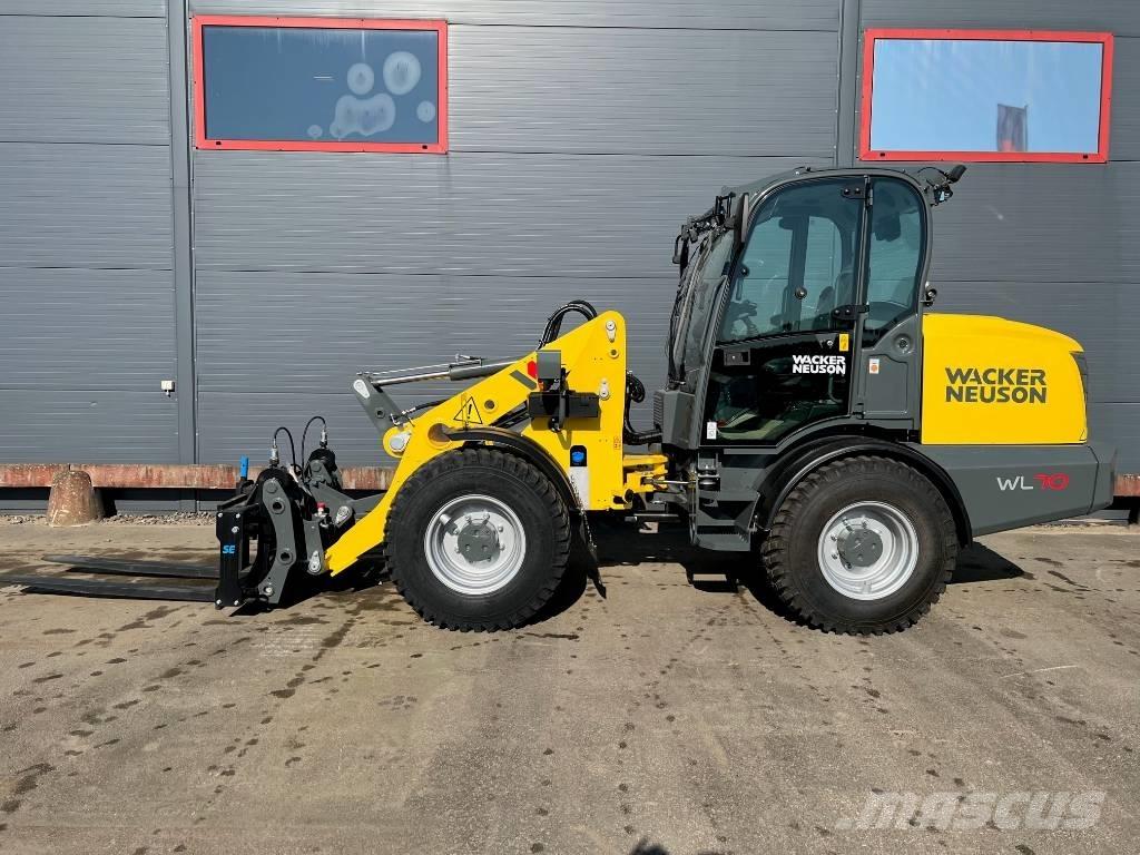 Wacker Neuson WL 70 Gumikerekes homlokrakodók