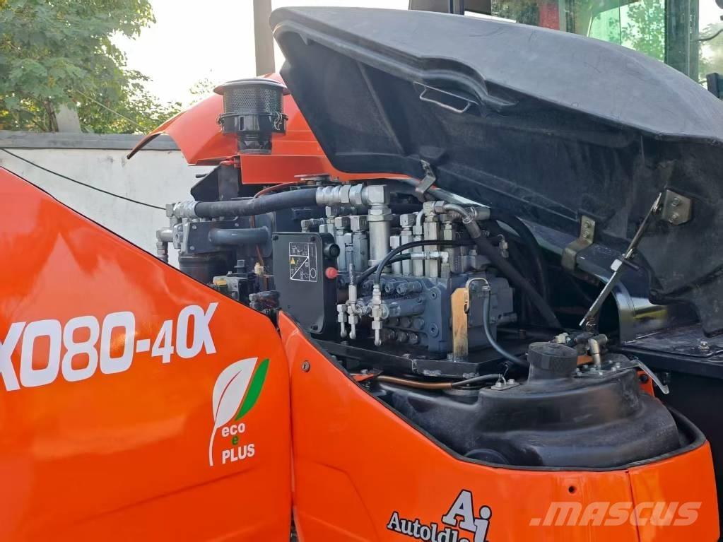 Kubota KX 080-4 Mini kotrók < 7t