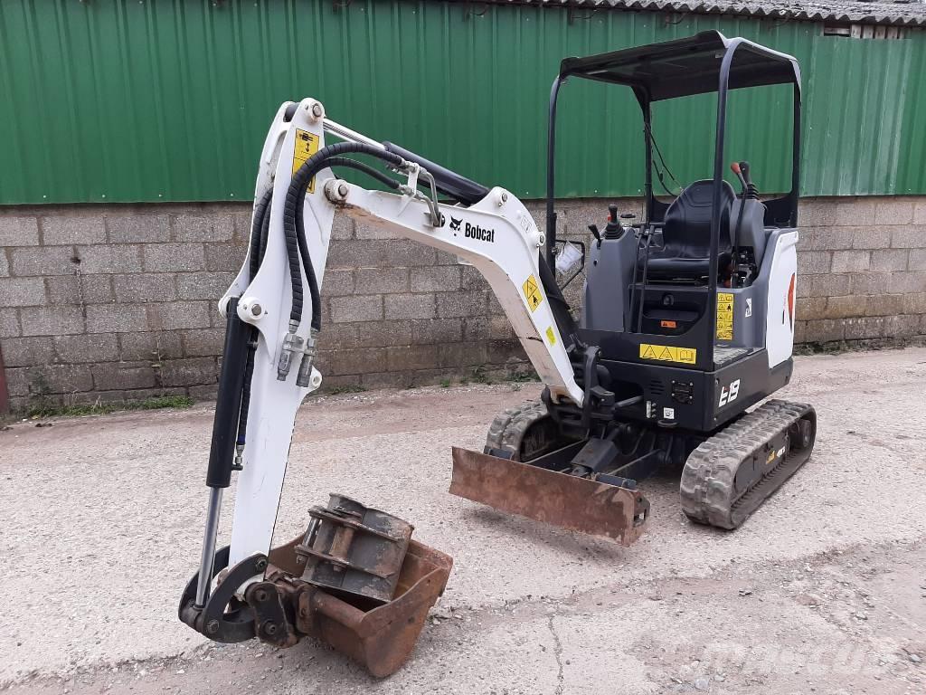 Bobcat E 19 Mini kotrók < 7t