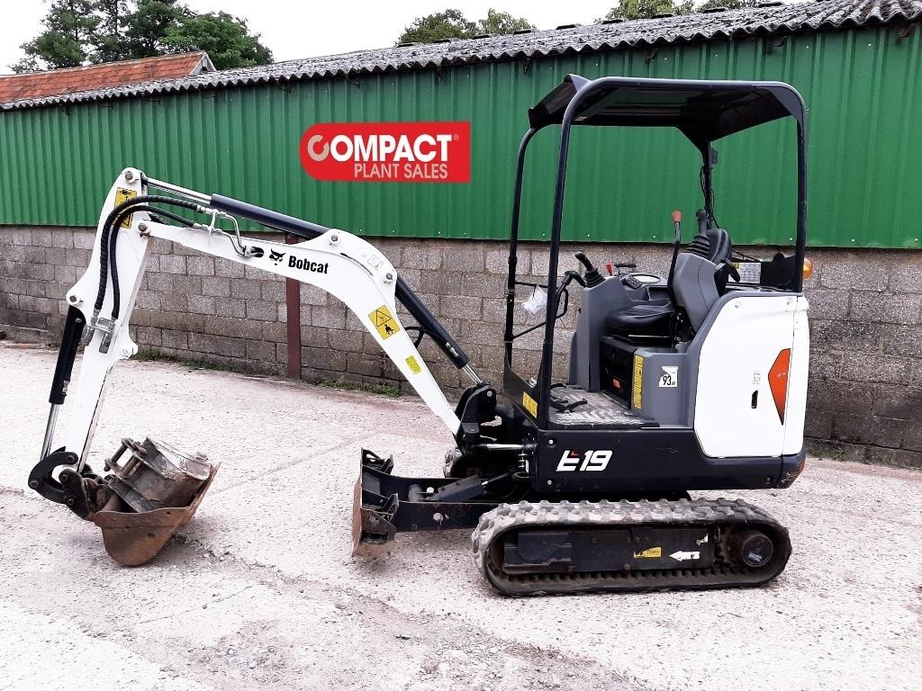 Bobcat E 19 Mini kotrók < 7t