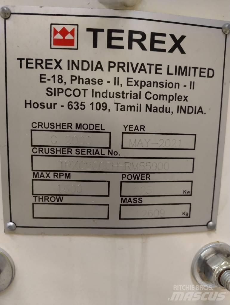 Terex Canica 2000 Törőgépek
