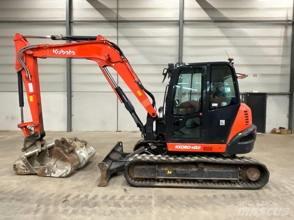 Kubota KX 080-4 A 2 Közepes (midi) kotrók 7 t - 12 t