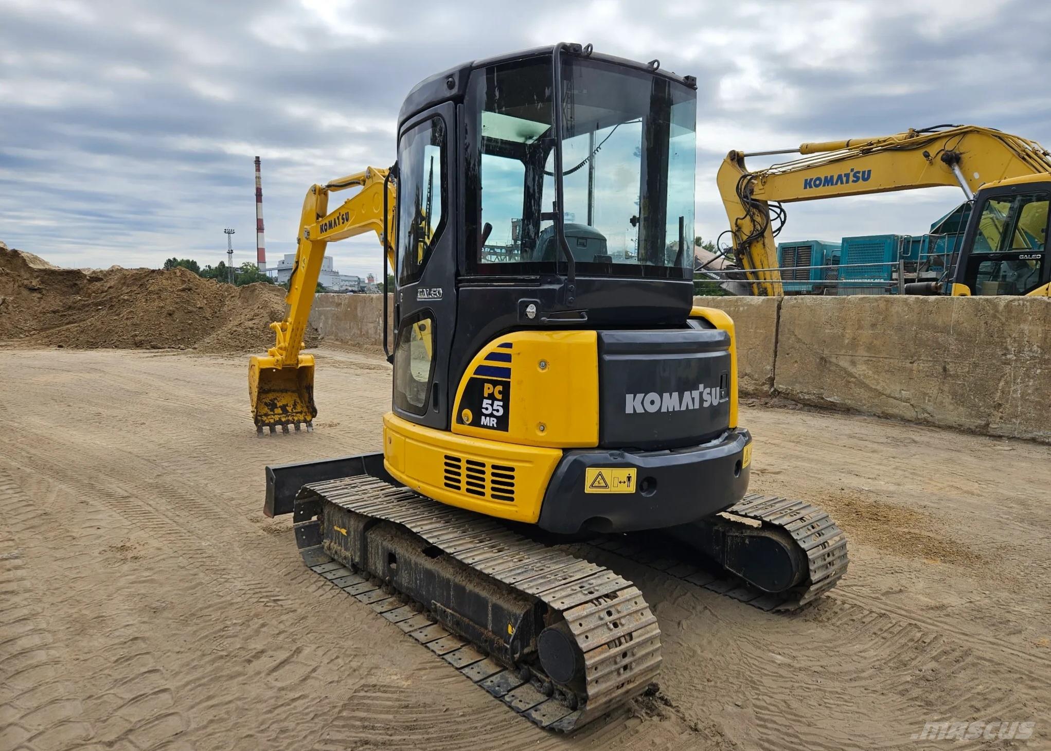 Komatsu PC55 Lánctalpas kotrók