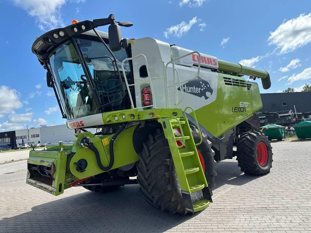 CLAAS Lexion 670 Kombájnok
