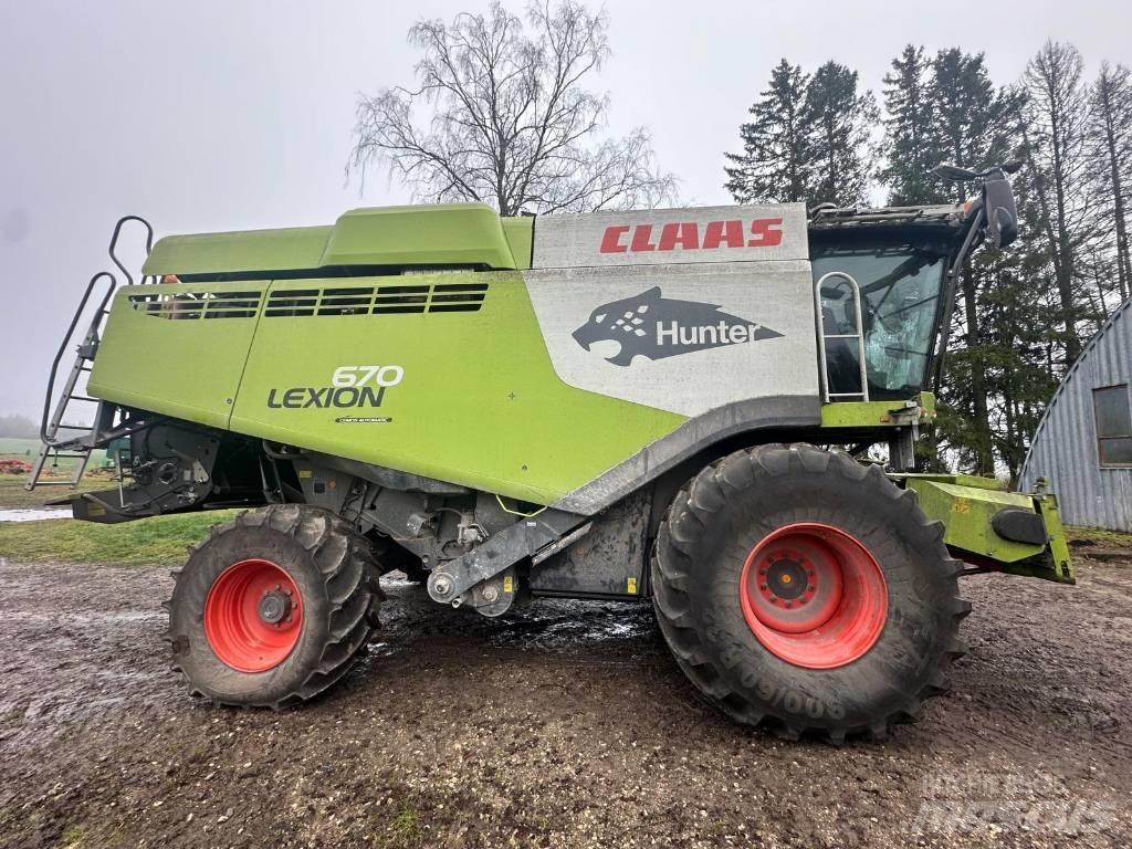 CLAAS Lexion 670 Kombájnok