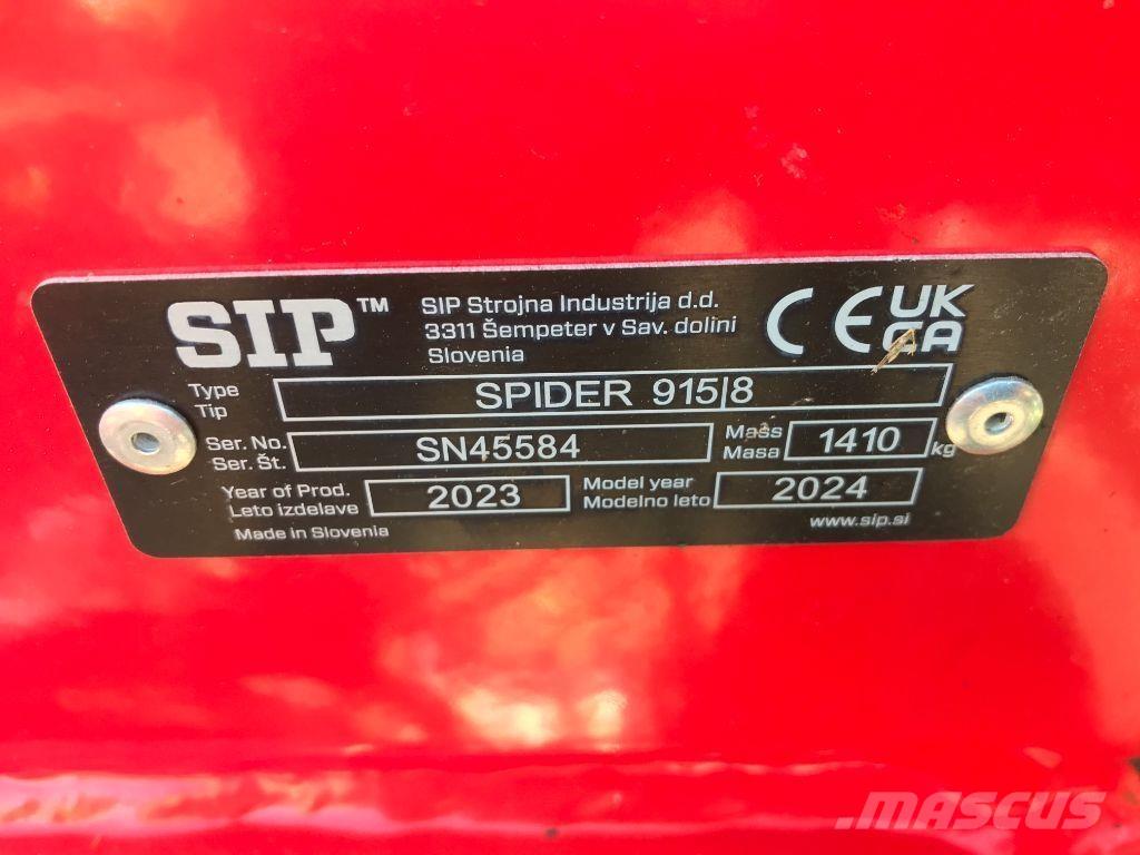 SIP SPIDER 915 / 8 Rendkészítő