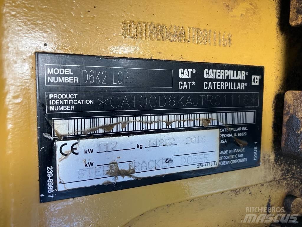 CAT D6K2 LGP lánctalpas dózerek