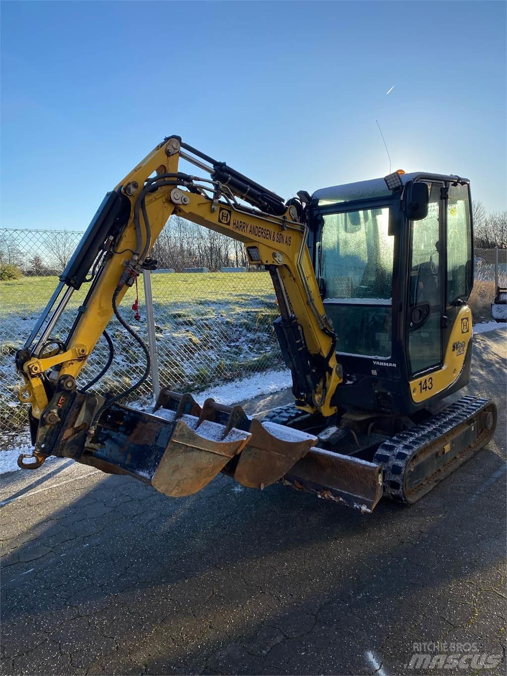 Yanmar SV22 Mini kotrók < 7t