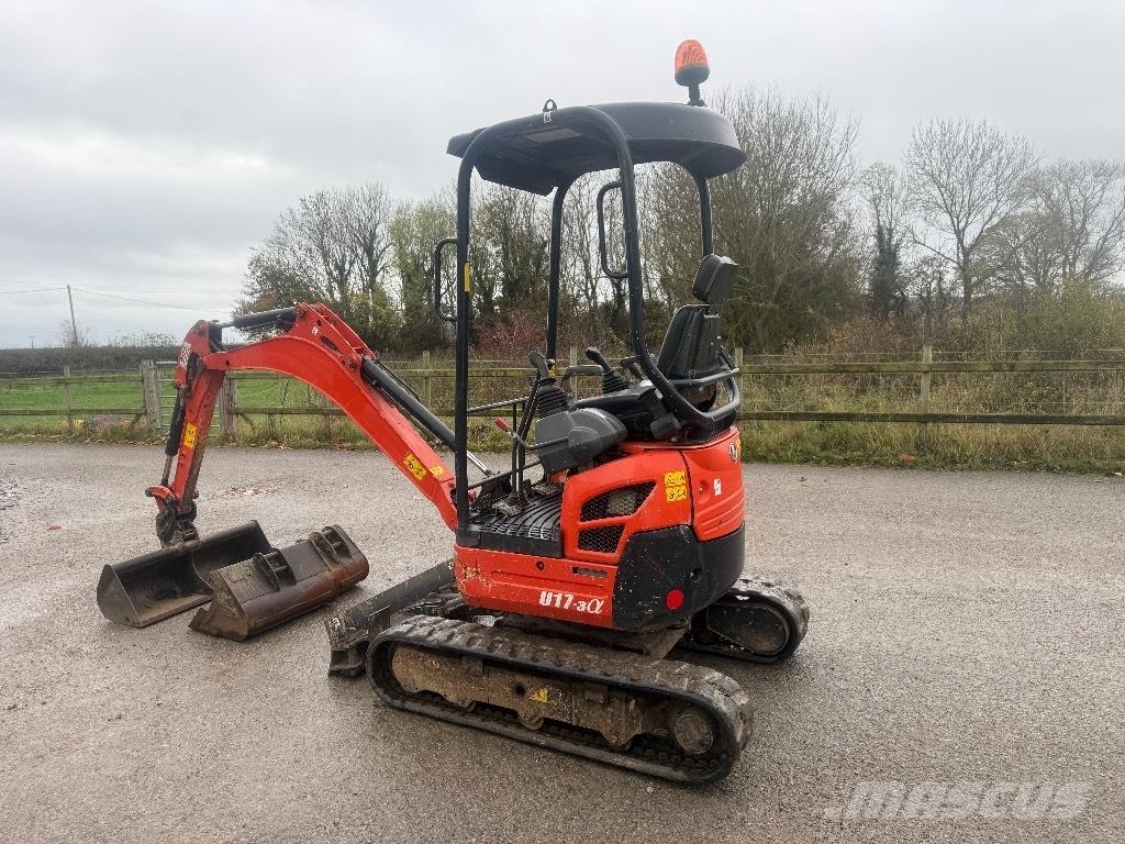 Kubota U 17-3 Mini kotrók < 7t