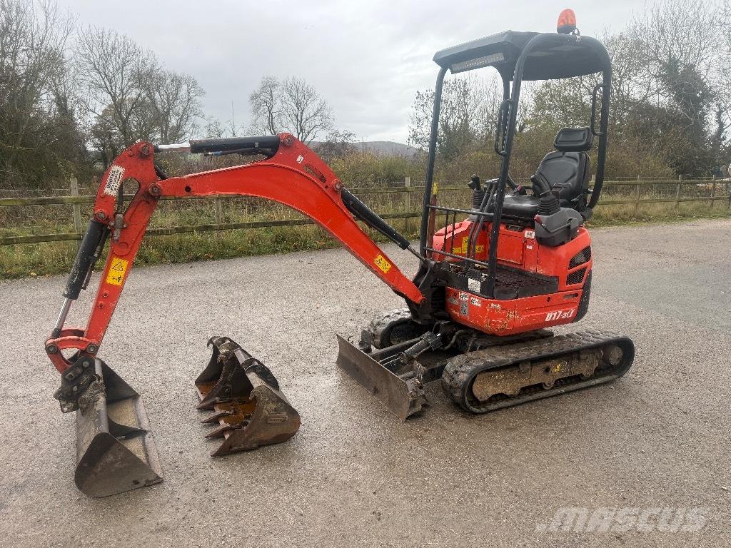 Kubota U 17-3 Mini kotrók < 7t