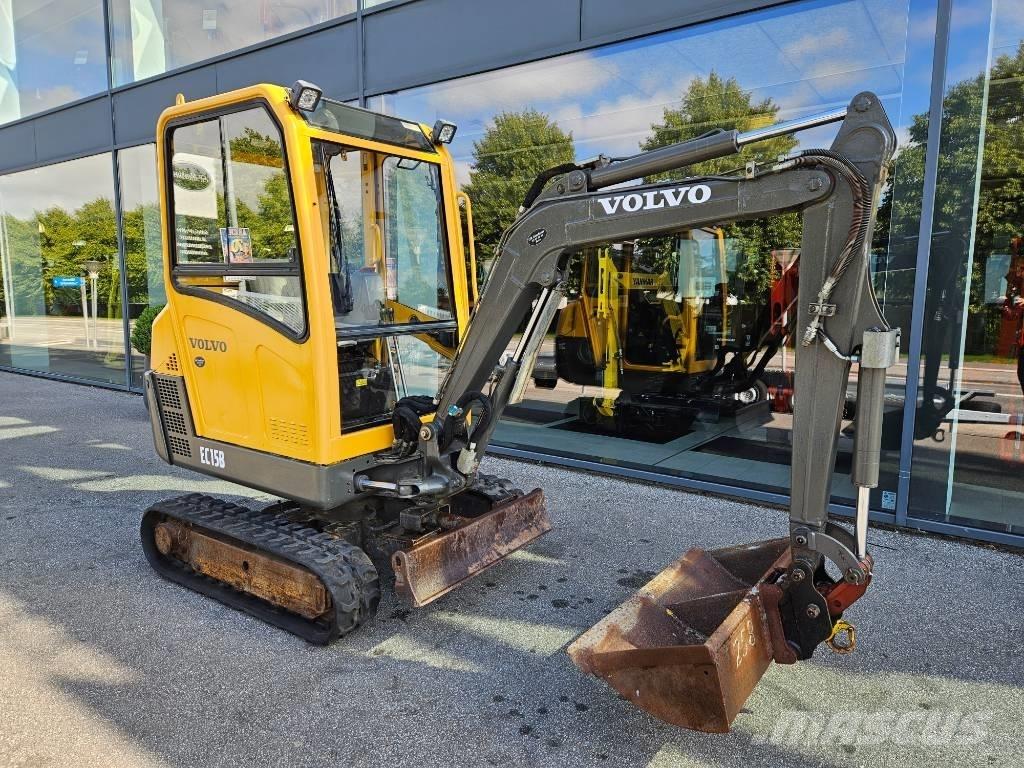 Volvo EC 15 B Mini kotrók < 7t