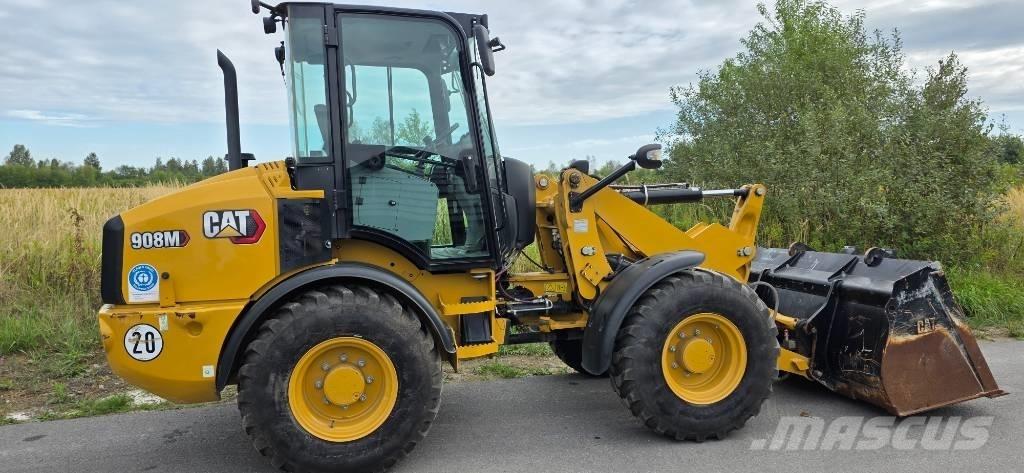 CAT 908M , 908 Gumikerekes homlokrakodók