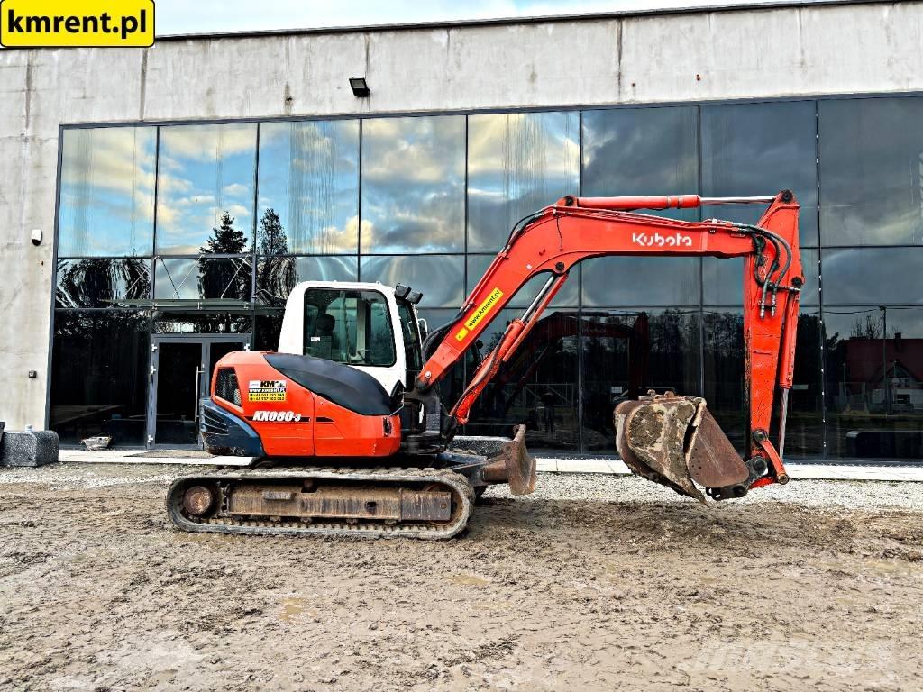 Kubota KX 080-3 Közepes (midi) kotrók 7 t - 12 t