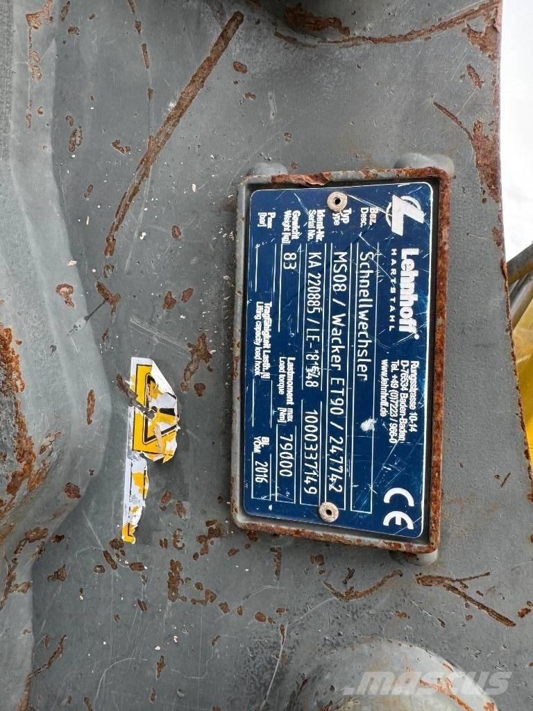 Wacker Neuson ET90 Lánctalpas kotrók