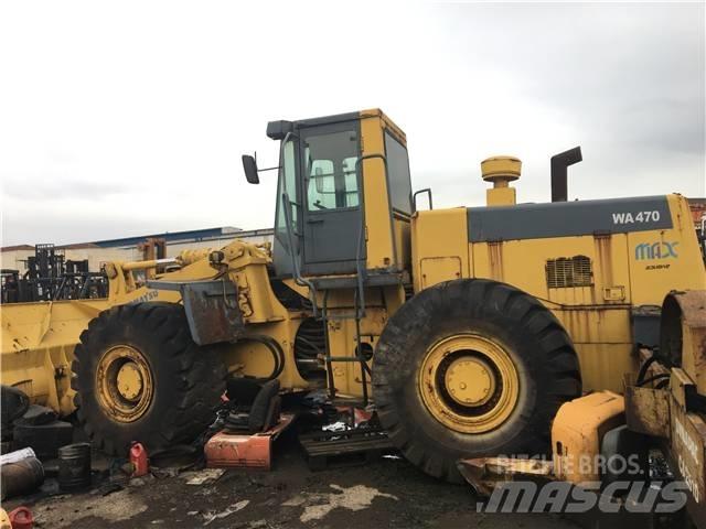 Komatsu WA470 Gumikerekes homlokrakodók