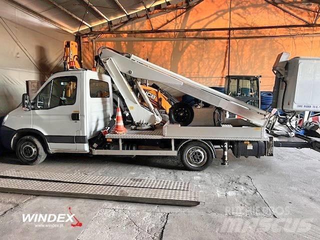 Multitel 160 Alu DS Teherautóra szerelt emelők és állványok