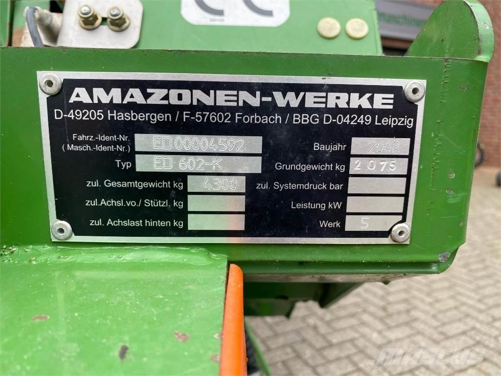 Amazone ED 602-K Precíziós vetőgépek