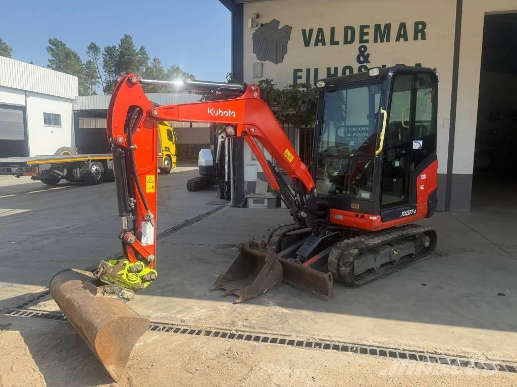 Kubota KX 027-4 Mini kotrók < 7t