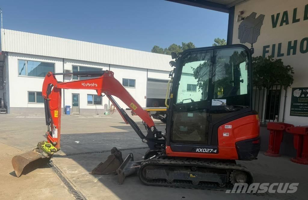 Kubota KX 027-4 Mini kotrók < 7t