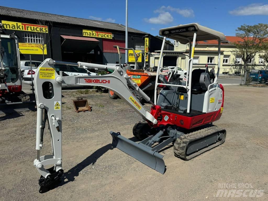 Takeuchi TB 216 Mini kotrók < 7t