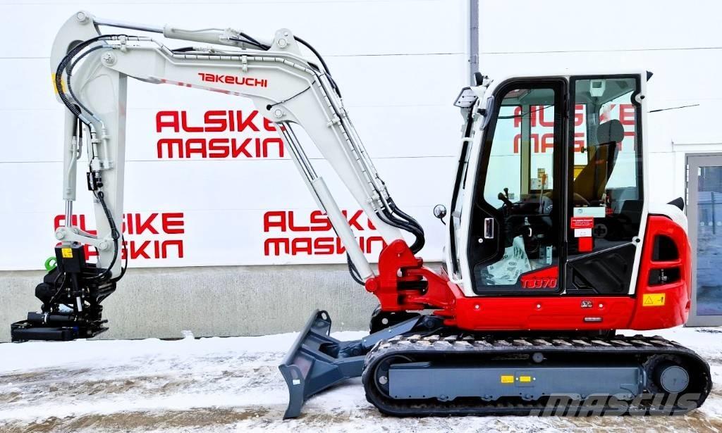 Takeuchi TB370 Mini kotrók < 7t
