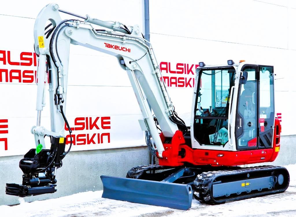 Takeuchi TB370 Mini kotrók < 7t