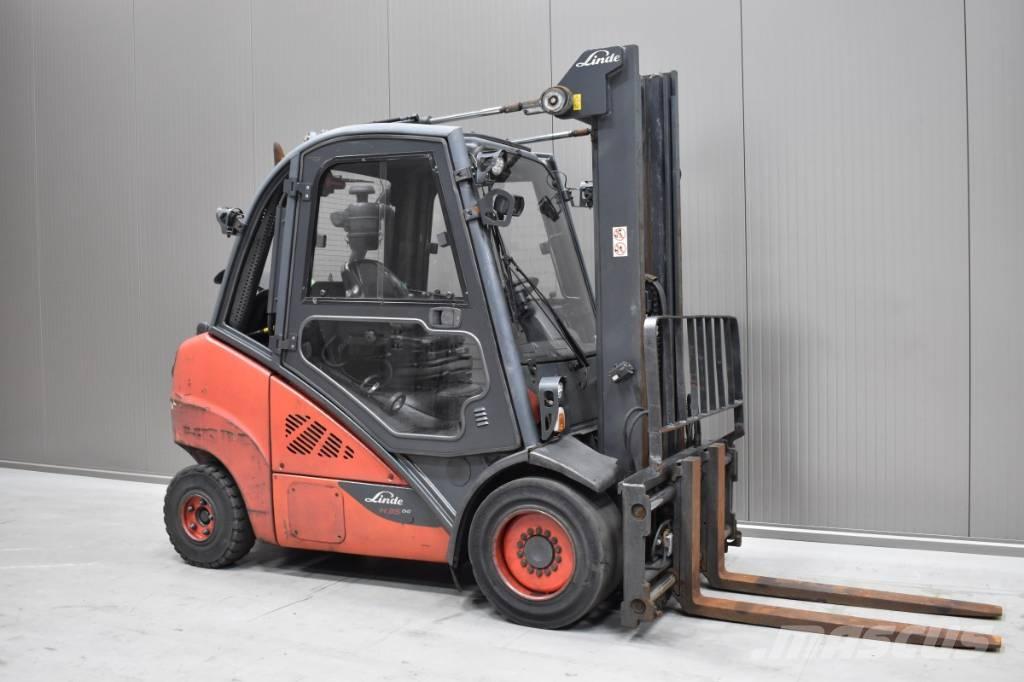 Linde H35T-02 Gázüzemű targoncák