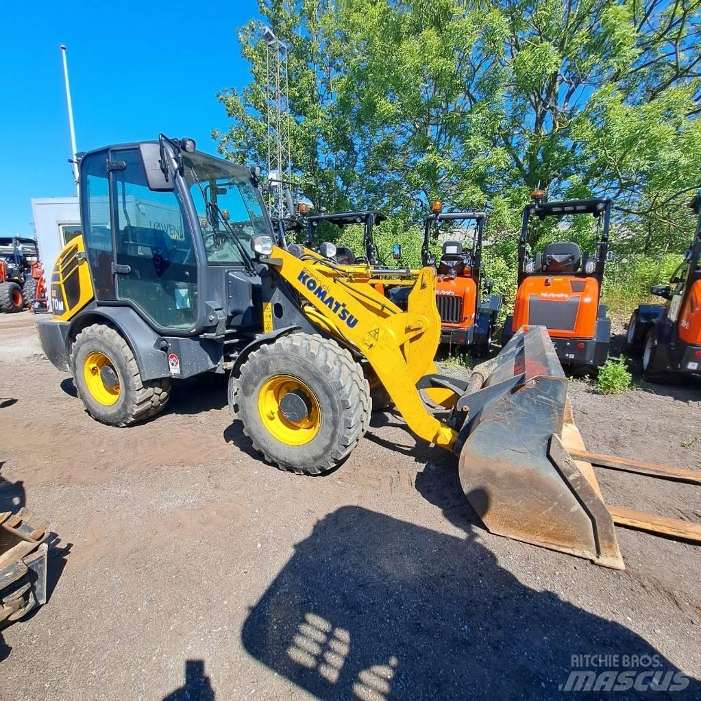 Komatsu WA70M Mini homlokrakodók