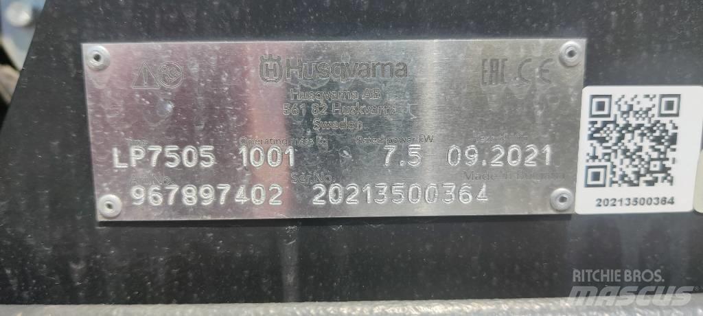 Husqvarna LP 7505 Talajtömörítő gépek