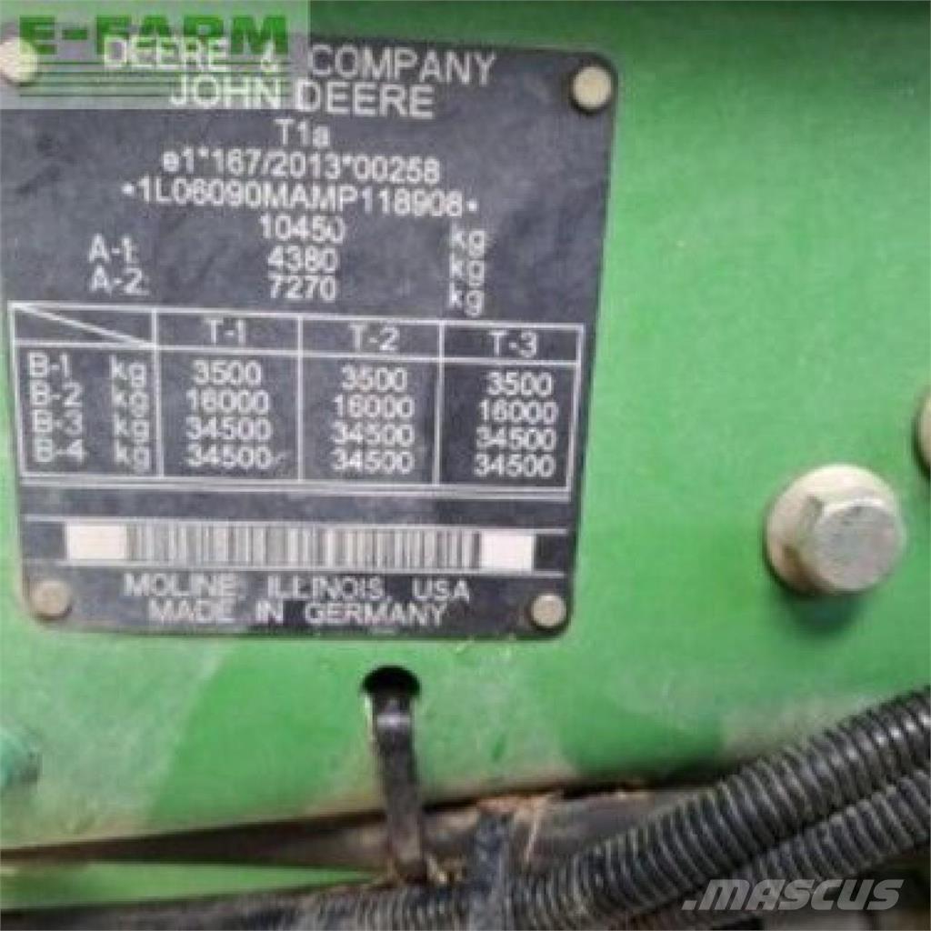 John Deere 6090m Traktorok