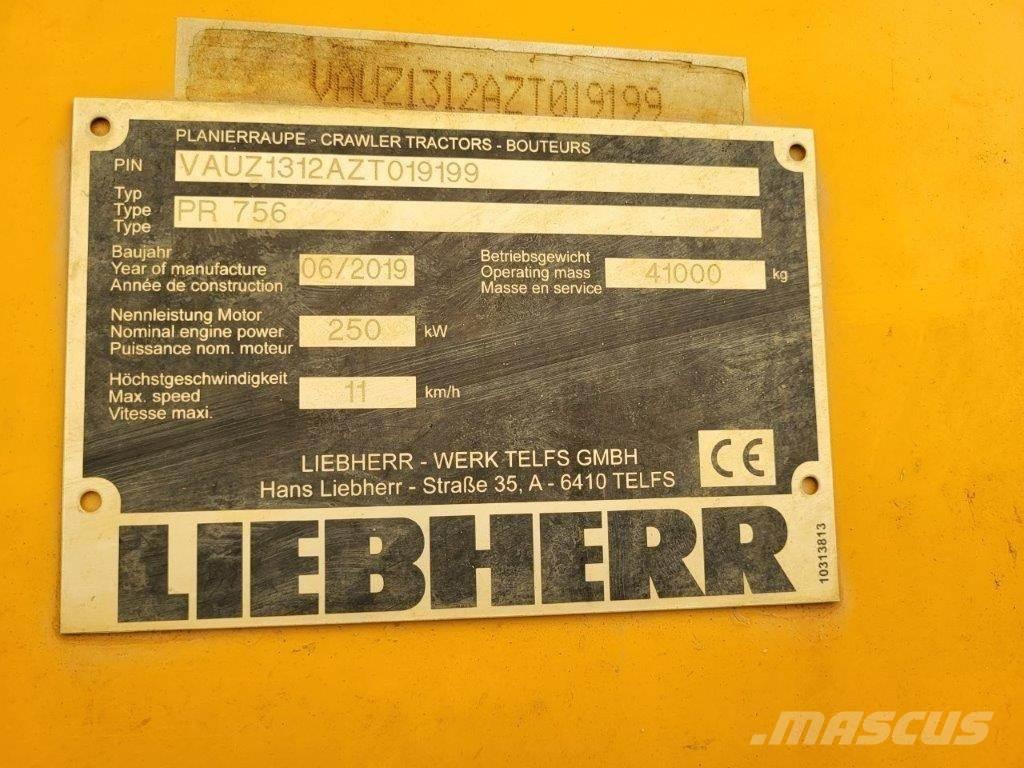 Liebherr PR756 lánctalpas dózerek