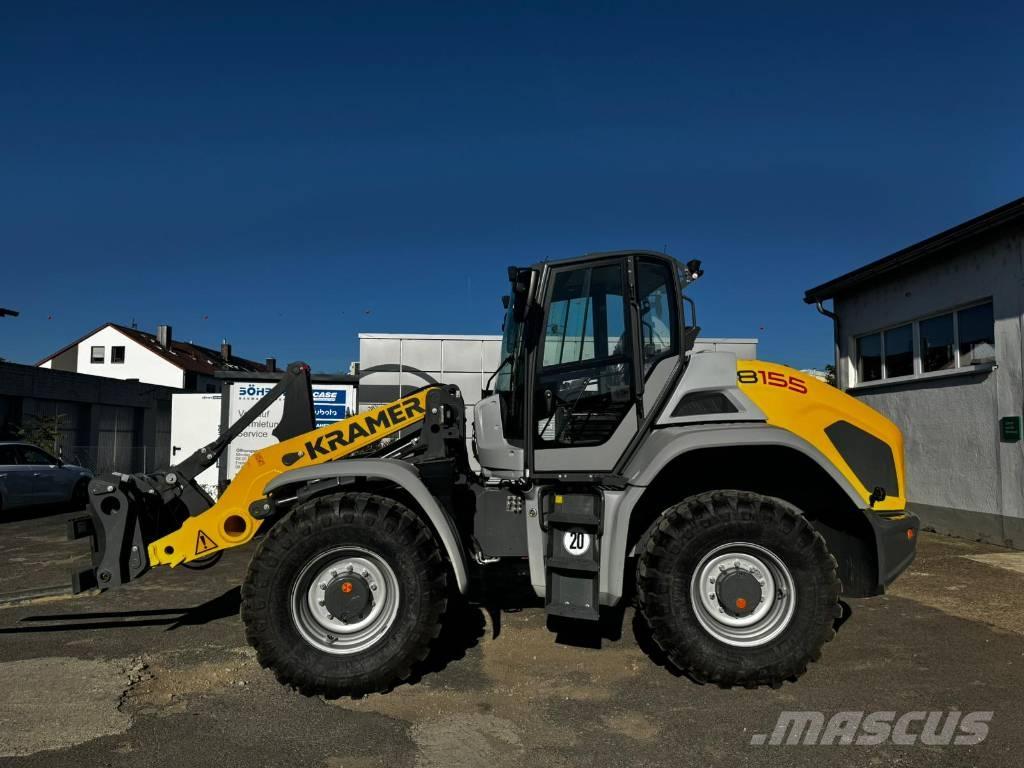 Kramer 8155 | PG + LS Gumikerekes homlokrakodók