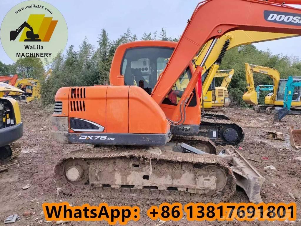 Doosan DH 75 Mini kotrók < 7t